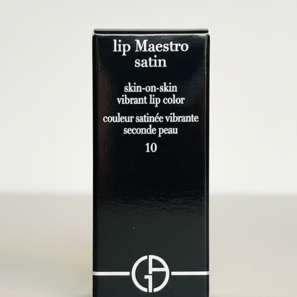 Giorgio Armani Lip Maestro Satin 10 In Love Lipstick NIB - Picture 8 of 11